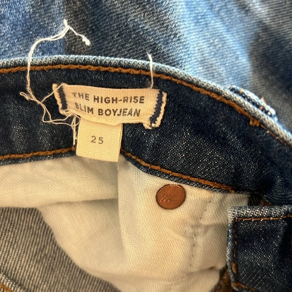 Madewell denim jeans “slim Boy jean” women’s